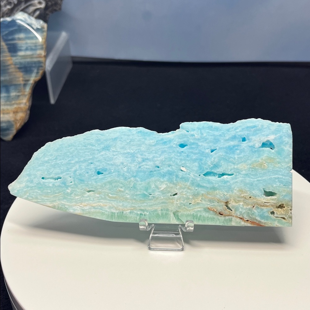 Smithsonite Slab 6 X 2 1/4 inches - Picture 3 of 6